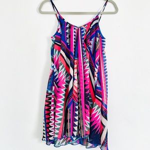 EXPRESS AZTEC PRINT MINI DRESS